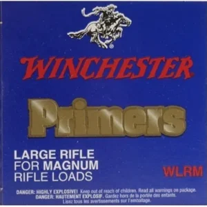 Winchester Large Rifle Magnum Primers #8-1/2M Box of 1000 (10 Trays of 100)