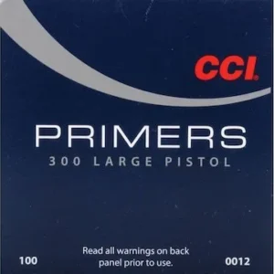 CCI Large Pistol Primers #300 Box of 1000 (10 Trays of 100)