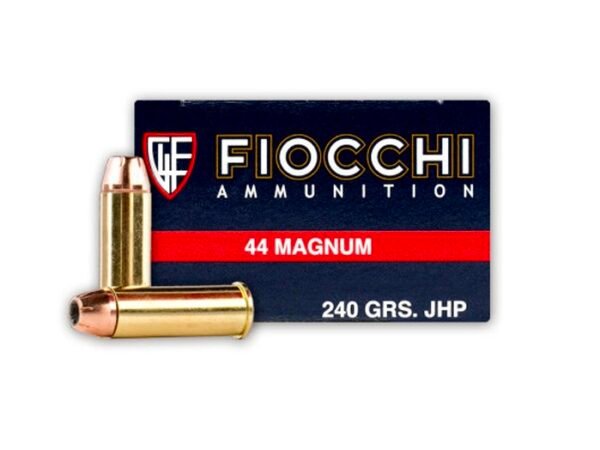 Fiocchi .44 Magnum – 240gr – JHP – 50/box