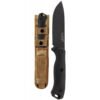 KA-BAR SHORT BECKER DROP POINT KNIFE STRAIGHT EDGE