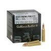 Sellier & Bellot .223 Remington 55gr FMJ 100 Rnd